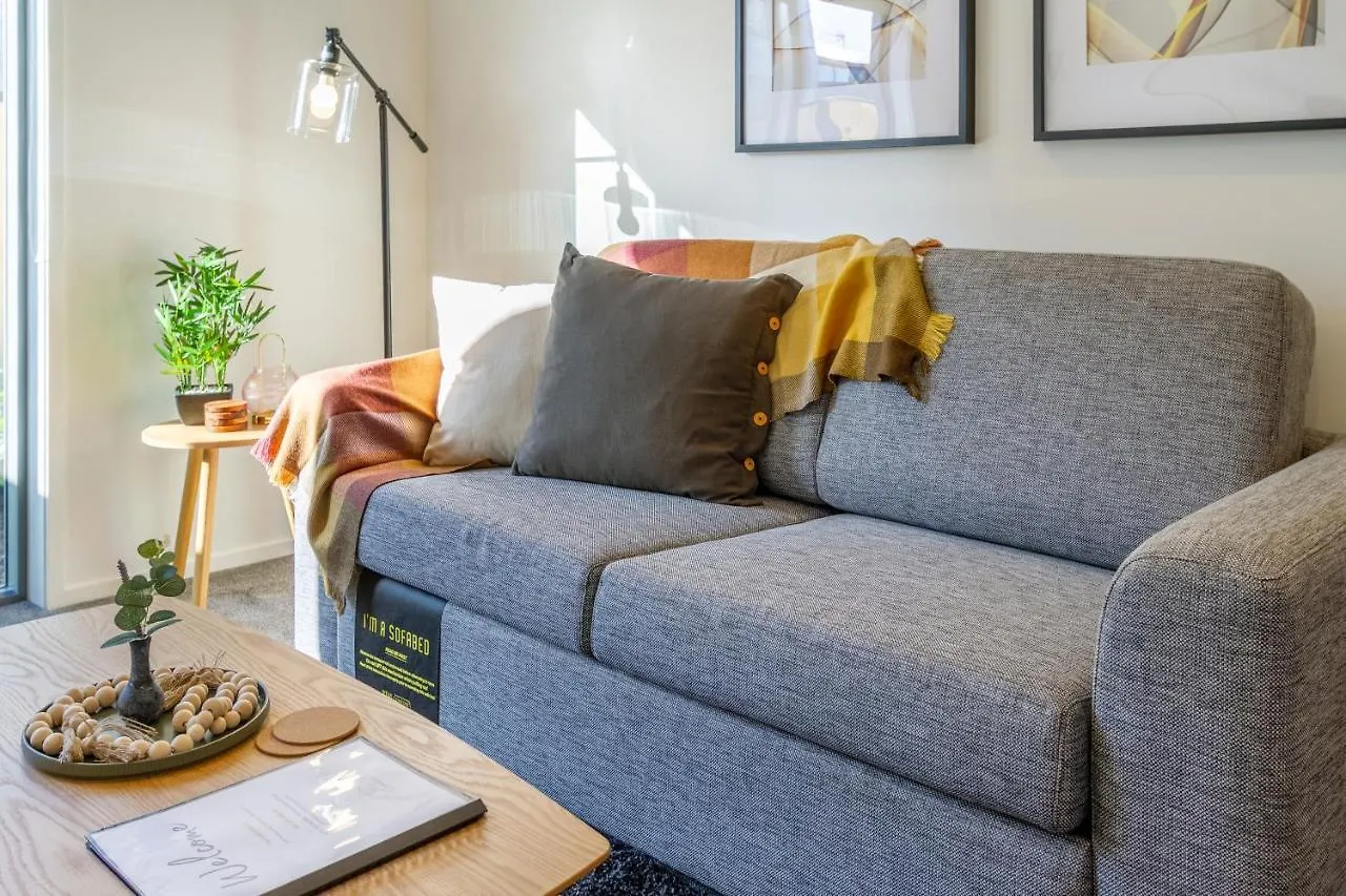 The Happy Hideaway 2 Bed 2 Bath Apartment Christchurch 0*,  New Zealand